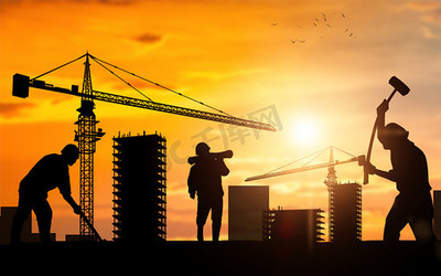 凝固的詩(shī)篇 工地?cái)z影中的建筑交響