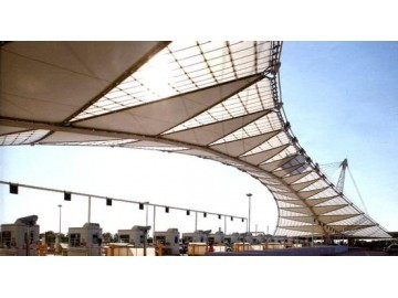 深圳收費站膜結構 華建膜建筑工程的專業供應與服務